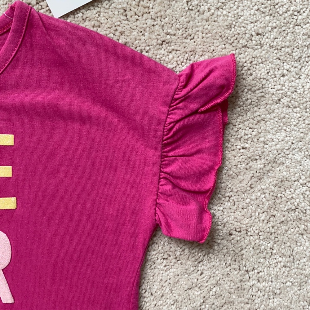 Epic Threads | Bright Pink Girl Top | 6X - Picture 5 of 7